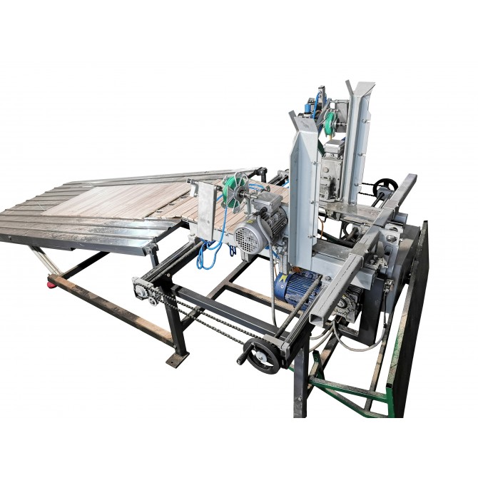 Верстат для поперечного зшивання дошки (верстат для виготовлення паркету)